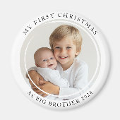 Meine ersten Weihnachten als großes Foto der Brüde Magnet (Vorne)