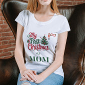 Meine ersten Weihnachten als Mama Weihnachten T-Shirt