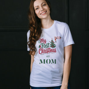 Meine ersten Weihnachten als Mama Weihnachten T-Shirt