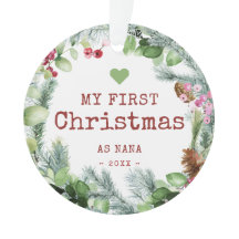 Meine ersten Weihnachten als Nana Winter Greenery