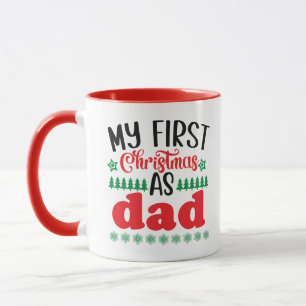 Meine ersten Weihnachten als Vater Tasse