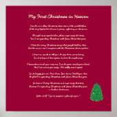 Meine ersten Weihnachten im Himmel Poster (Vorne)