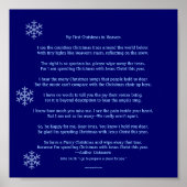 Meine ersten Weihnachten im Himmel Poster (Vorne)