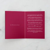 Meine ersten Weihnachten in Rot im Himmel (Innenseite)