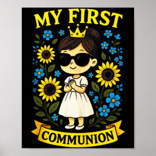 Meine Erstkommunion - Christliches Zeremonie Tank Poster