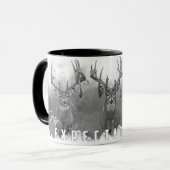 Meine Erwartungen Whitetail Deer Tasse (Vorderseite Links)