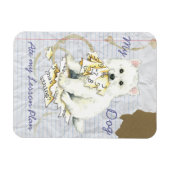 Meine Eskie Ate My Lessingplan Magnet (Horizontal)