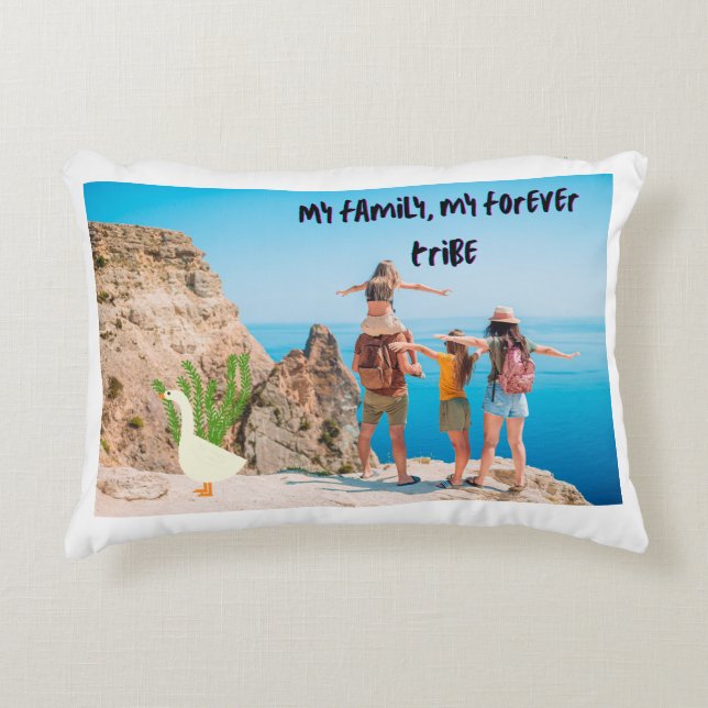 Meine Familie Dekokissen (Vorderseite)