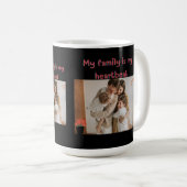 Meine Familie Kaffeetasse (VorderseiteRechts)