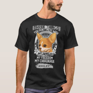 Meine Familie mein Chihuahua Liebe Hund T-Shirt