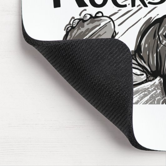 Meine Fantasie-Team-Felsen! Mousepad (Ecke)