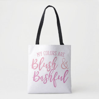 Meine Farben sind: Blush und Bashash, Blush, Basha Tasche