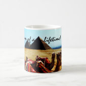 Meine Ferien einer Lebenszeit! Ägyptische Kaffeetasse (Mittel)