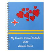 Meine Ferien-Zeitschrift zu Aruba Notizblock (Vorderseite)