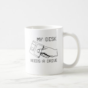 MEINE FESTPLATTE BRAUCHT EIN LAUFWERK KAFFEETASSE