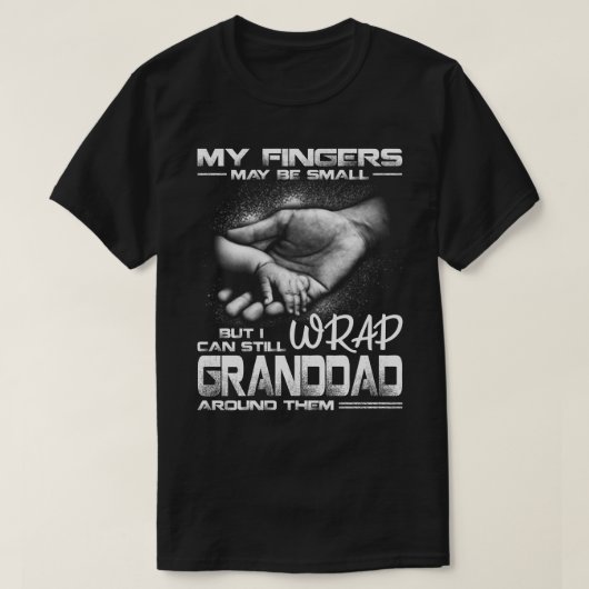 Meine Finger mögen klein sein, aber ich kann noch T-Shirt (Design vorne)