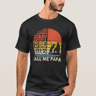 Meine Fischbudgetgeber nennen mich Papa Vatertag M T-Shirt