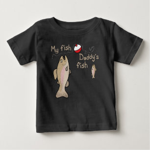 Meine Fische haben Fische Baby T-shirt