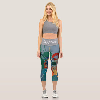 Meine Fitness Capri Leggings