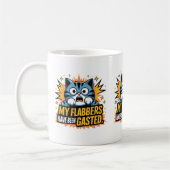 Meine Flabber waren Gasted Funny Cat Mamas & Vater Kaffeetasse (Links)