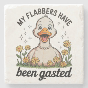 Meine Flabbers sind ganz schön auf die Schippe gen Steinuntersetzer