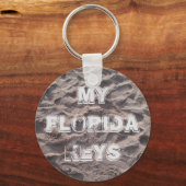 Meine Florida Keys, Sandstrand-Schlüsselkette Schlüsselanhänger (Vorderseite)