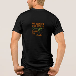 Meine Flügelbewegungen got Tri-Blend Shirt