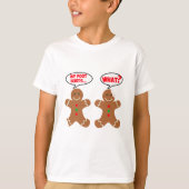 Meine Foot Hurts Funny Gingerbread Mann Weihnachte T-Shirt (Vorderseite)