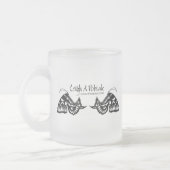 Meine fördernde mattierte Tasse (Links)