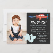 Meine | Foto Geburtstagsparty Einladung (Vorderseite)