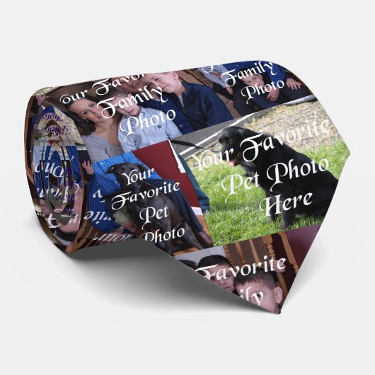 Meine Fotos Krawatte (Gerollt)