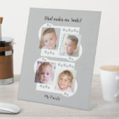 Meine Fotos sind weiß und grau Sockelschild (In Situ)