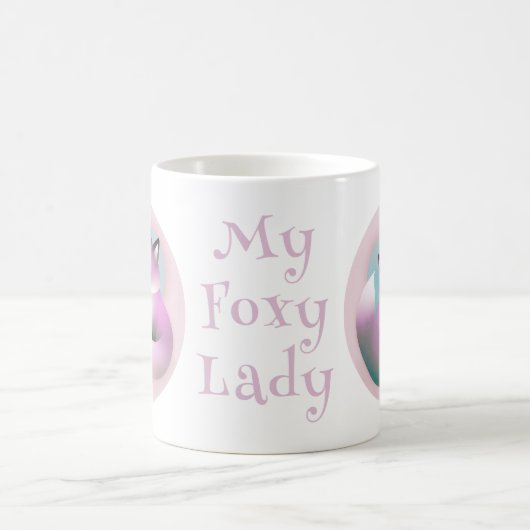 Meine Foxy Lady Niedlich Valentine Kaffeetasse (Mittel)