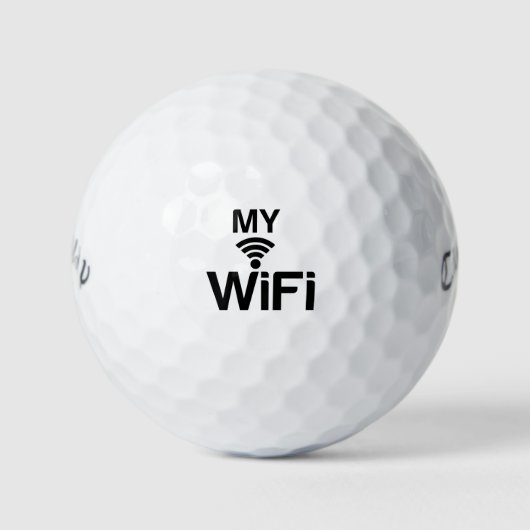 MEINE FRAU COUPLE GOLFBALL (Vorderseite)