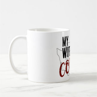 Meine Frau ist ein Cougar-Mug Kaffeetasse
