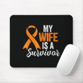 Meine Frau ist eine Überlebende MS-Bewusstsein Ora Mousepad (Mit Mouse)