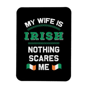 Meine Frau ist irisch Eire Republik Irland Wurzeln Magnet