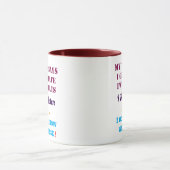 Meine Frau und meine Fehler Tasse (Zentrum)