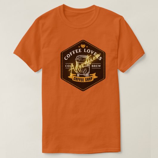 Meine Freiheit besteht darin, meine Tasse Kaffee z T-Shirt (Design vorne)