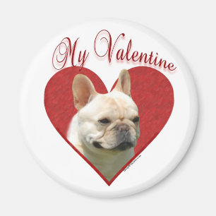 Meine Frenchie Valentine Magnet