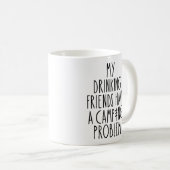 Meine Freunde beim Trinken haben ein Problem mit d Kaffeetasse (VorderseiteRechts)