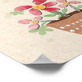 Meine Freunde Blume Pot Poster (Ecke)