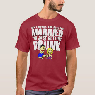 Meine Freunde erhalten verheiratet T-Shirt