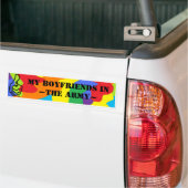 Meine Freunde in der Armee! Autoaufkleber (Auf Lkw)