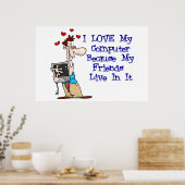 Meine Freunde Poster (Küche)