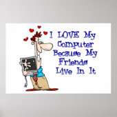 Meine Freunde Poster (Vorne)