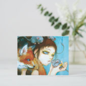 Meine Freunde Postkarte (Stehend Vorderseite)