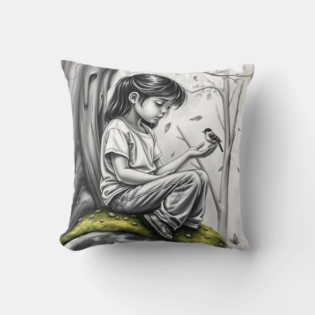 Meine Freunde... Sie kämpfen nicht mit mir Kissen (Vorderseite)