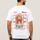 Meine Freunde sind besser Christlich, Männer haben T-Shirt (Rückseite)