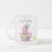 Meine Freunde und ich sind verrückt Mattglastasse (Links)